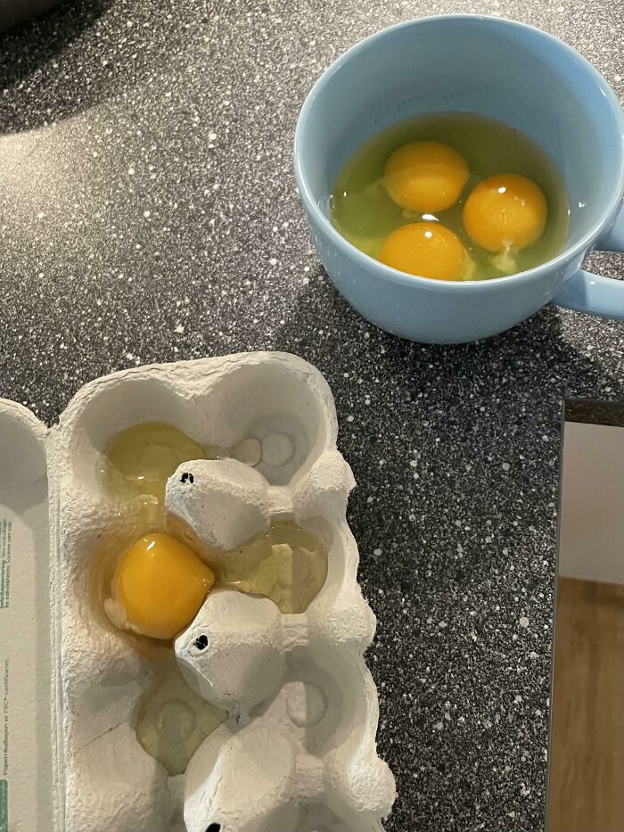 El cerebro me dejó de funcionar mientras preparaba huevos revueltos