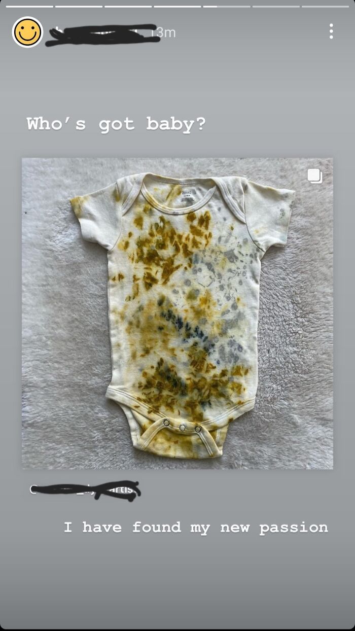 Para esos padres que quieren que sus bebés parezcan cubiertos de diarrea