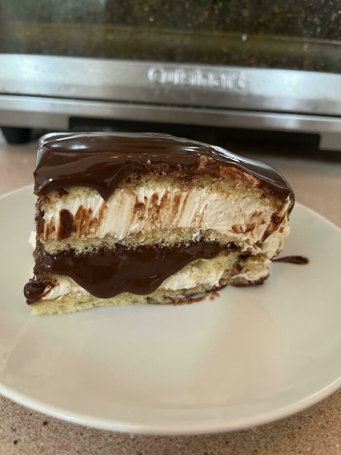 Traté de hacer un pastel opera… No salió bien…