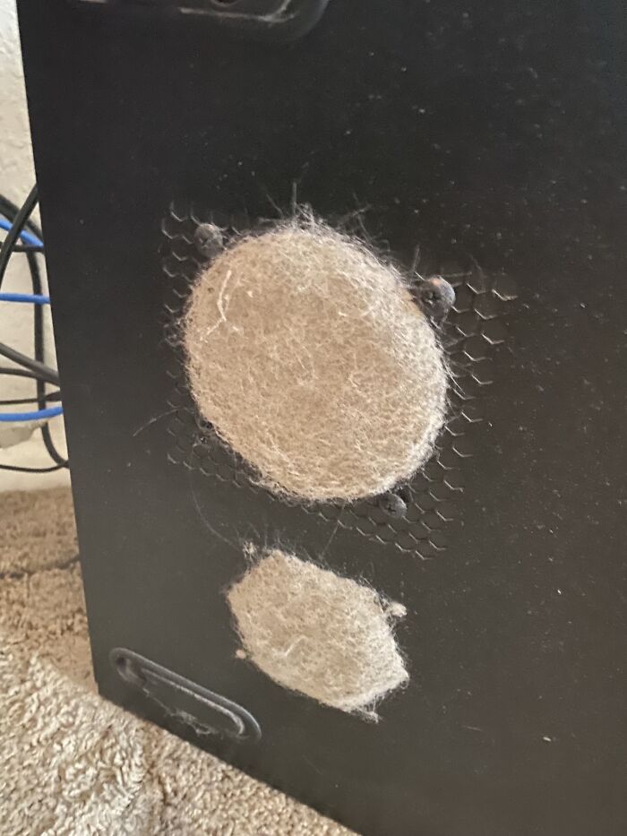 El PC ha estado contra mi escritorio durante un tiempo. Eso no va a pasar más