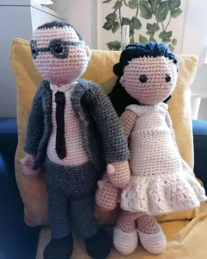 Hice estos "adornos" de ganchillo para mi boda hace un par de meses