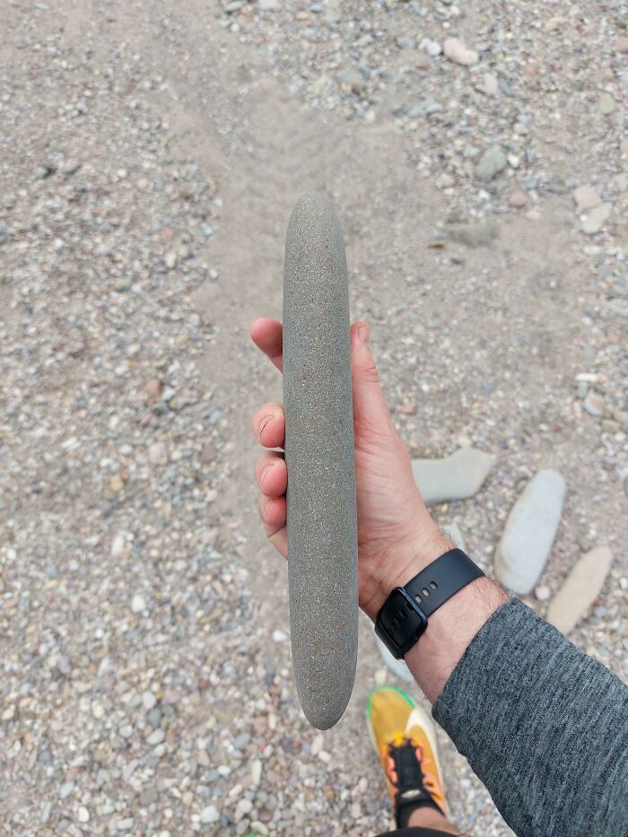 Esta roca que encontré hoy