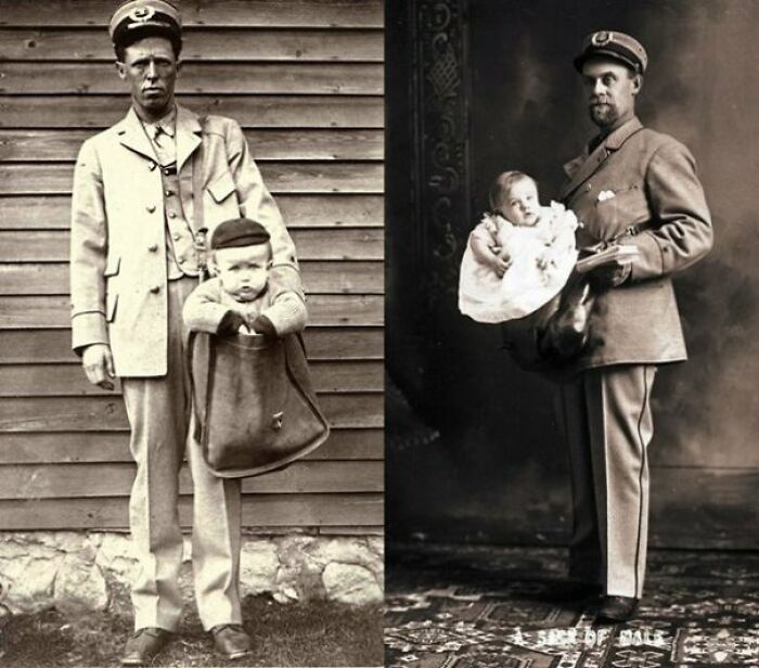 [13 de junio de 1920] El Departamento de Correos de los Estados Unidos dictamina que no se puede enviar a los niños por correo postal