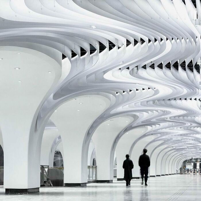 La estación Yuyuan en el metro de Shanghái