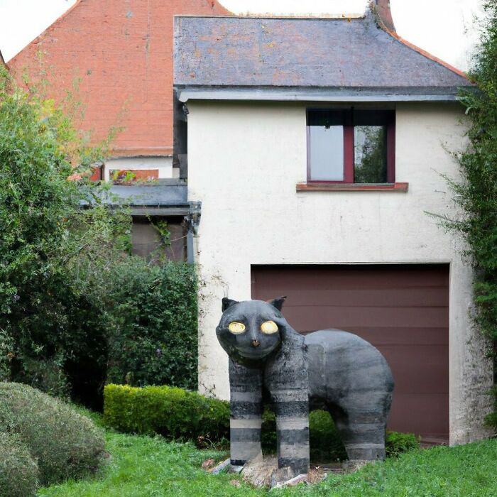 Félix, el gato de casa
