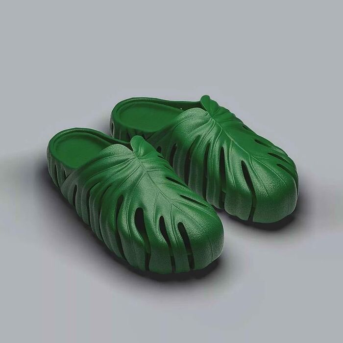 Los zuecos “Monstera”