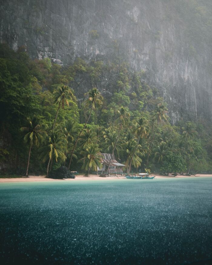 Lluvias tropicales en Palawan
