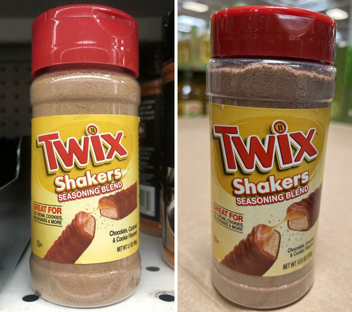 Condimento Twix para palomitas, helados, masa de galletas y más