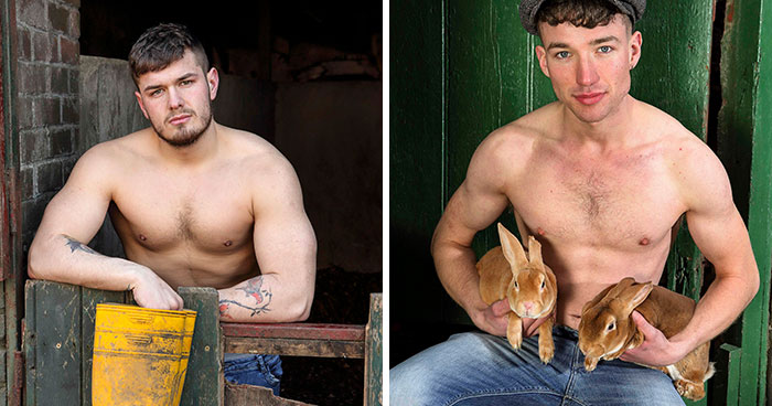 Este calendario de 2023 muestra a granjeros irlandeses posando en divertidos escenarios campestres (23 fotos)