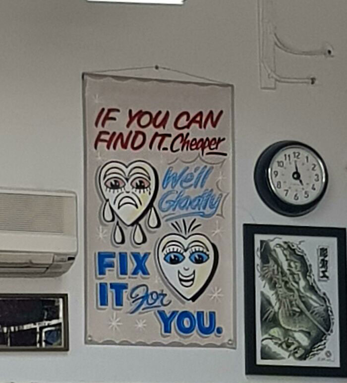 Mi salón de tatuajes local debe haber visto su cuota de pidones gorrones