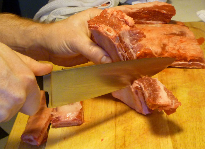 No ser higiénico con los alimentos