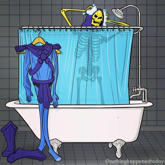 Artist Reveals The Secret Lives Of Famous Characters (28 New Pics)