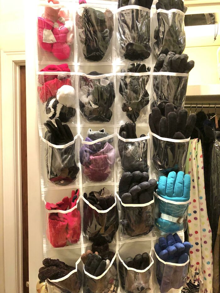 Los guantes de la familia, ¡no quería seguir buscándolos en los contenedores!