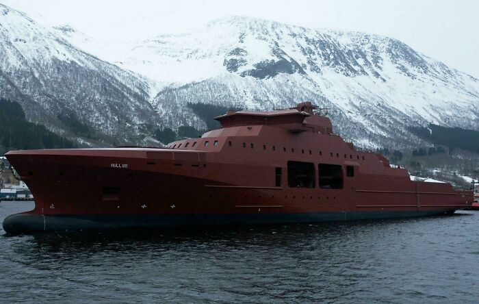 KV Bjørnøya, el buque más reciente construido para los guardacostas noruegos 