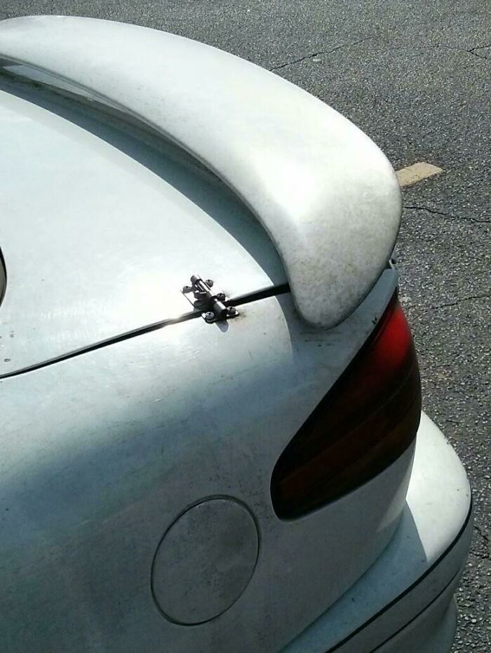 Bueno, han solucionado el problema del pestillo del maletero
