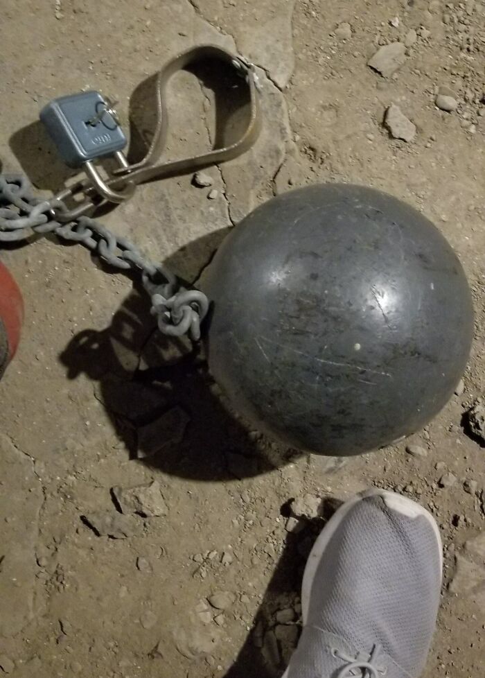 Encontré esto en el sótano de mi nueva casa