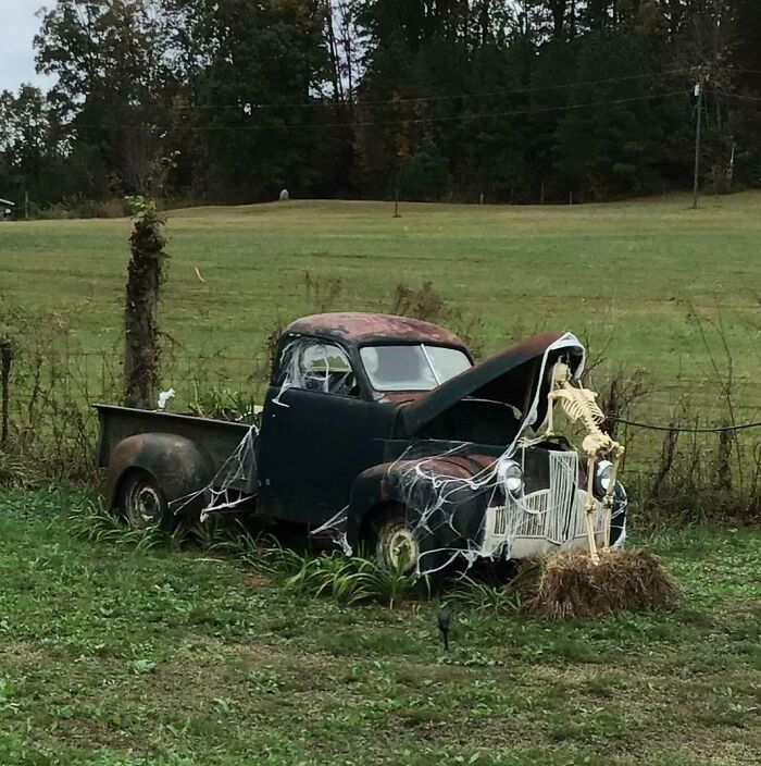 Una de las mejores decoraciones de Halloween que he visto este año
