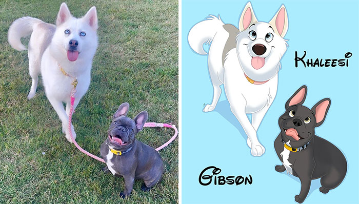 Khaleesi y Gibson