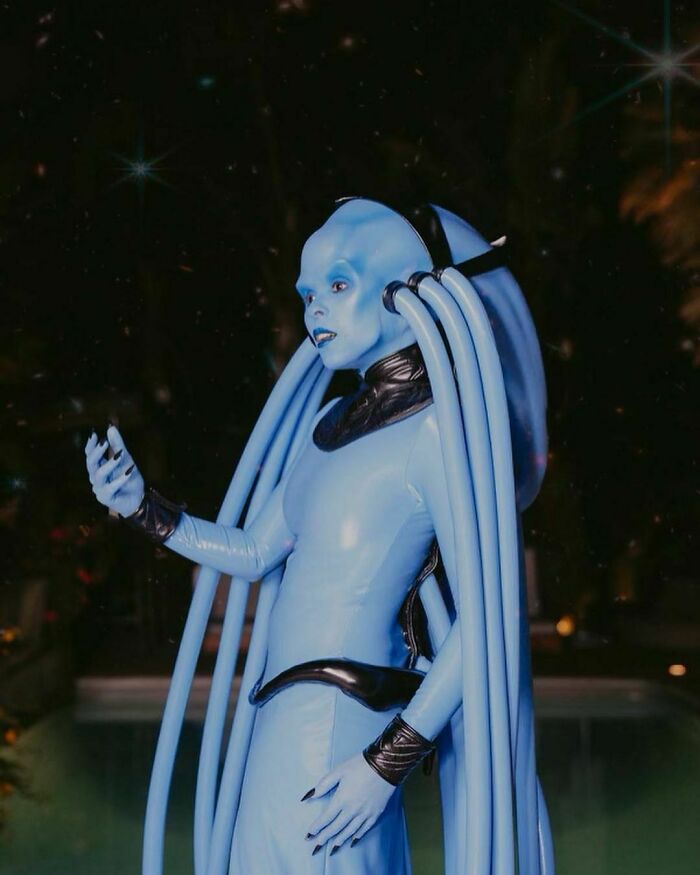 Janelle Monáe como Diva Plavalaguna de El Quinto Elemento