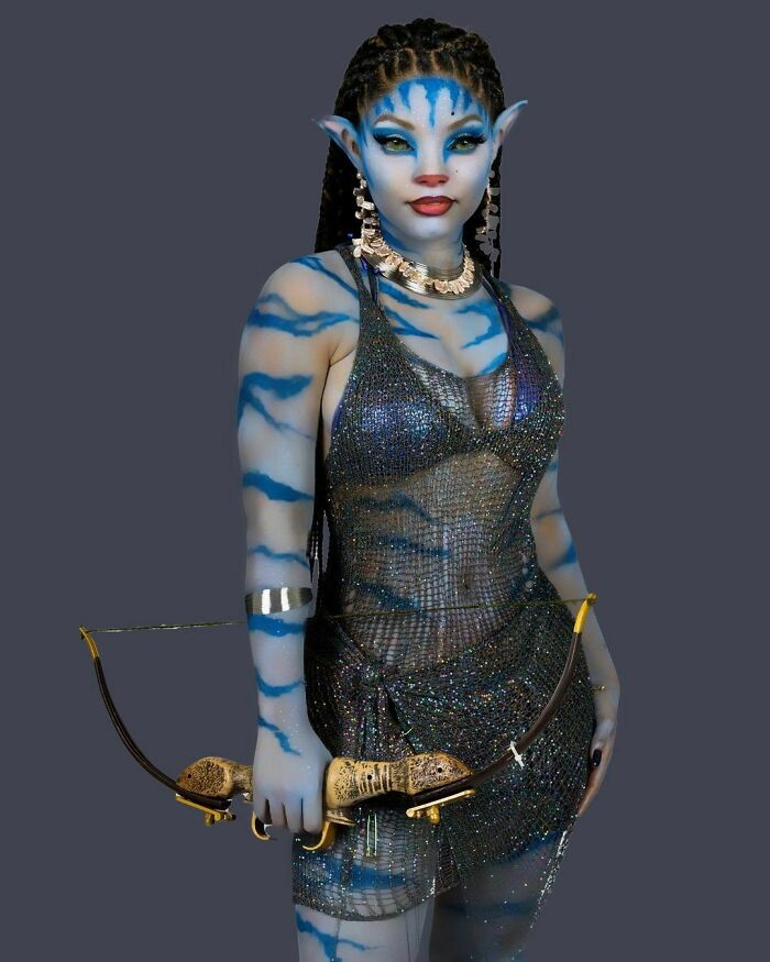 Halle Bailey como un personaje de Avatar de James Cameron