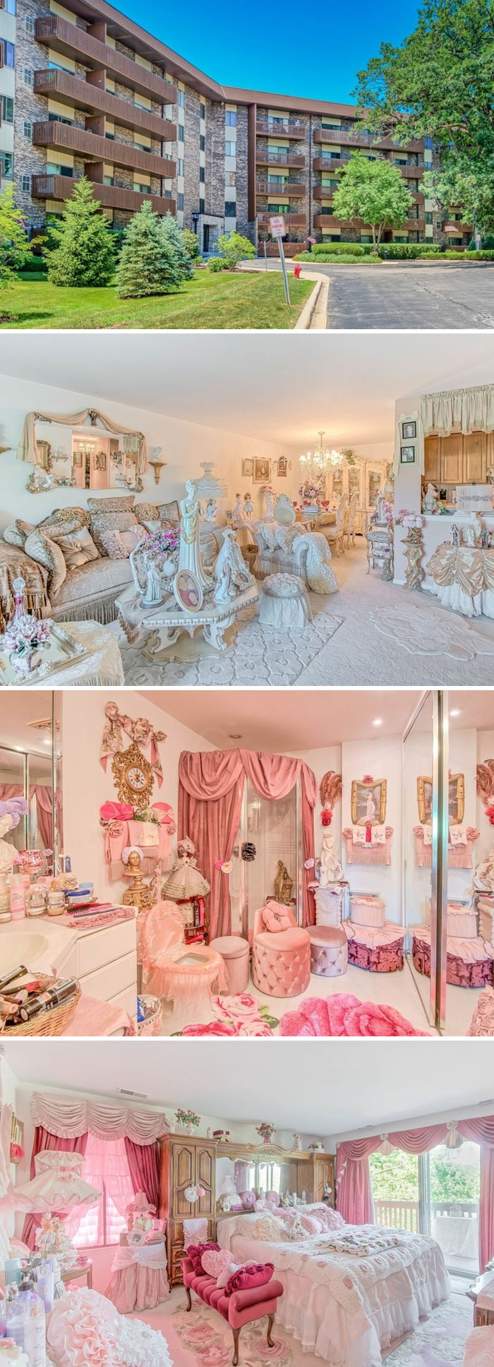Es como vivir dentro de un terrible pastel de bodas