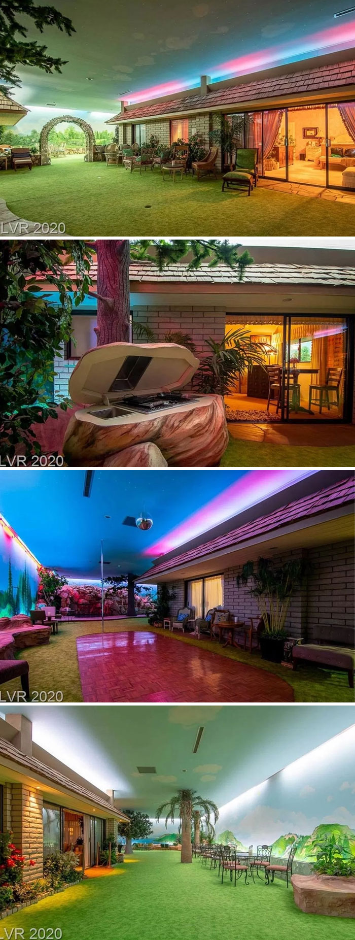Hey chicos, ¿han visto alguna vez esa casa en Las Vegas con un búnker subterráneo de 4572 metros cuadrados construido para parecer un rancho de los años 60? Sí, bueno, está a la venta