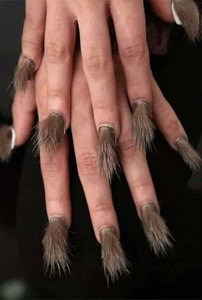 Uñas peludas