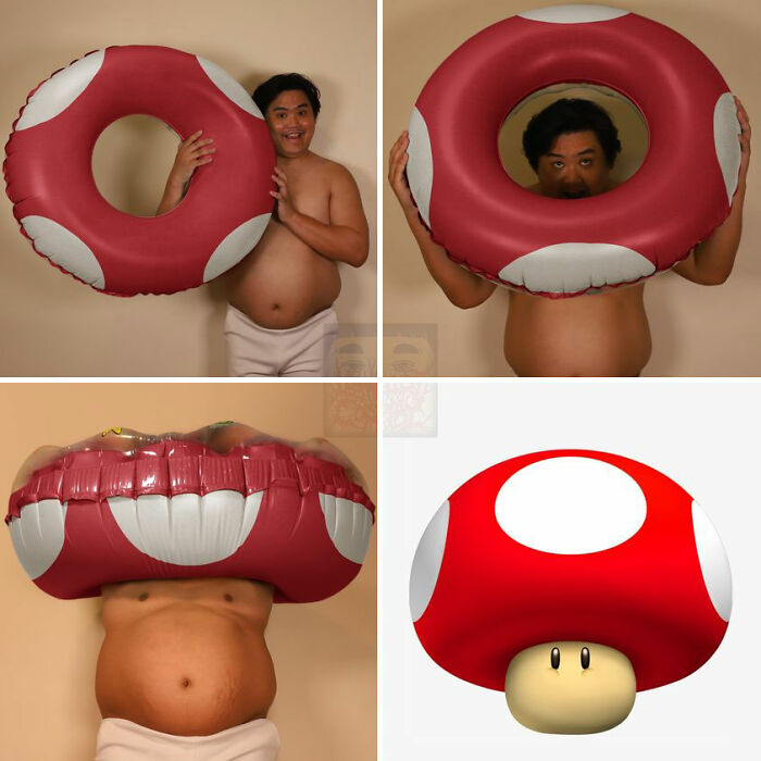 Low-Cost Cosplay Guy Strikes Again, And Here Are 50 Of His Most Creative, Yet Unhinged Costumes (New Pics)