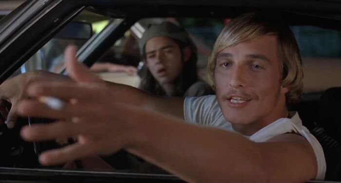 Matthew Mcconaughey y Rory Cochrane en Movida del 76 (1993)