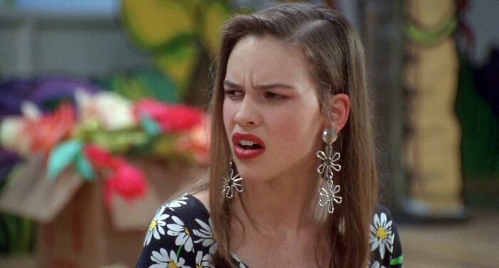 Hilary Swank en Buffy Cazavampiros (1992)