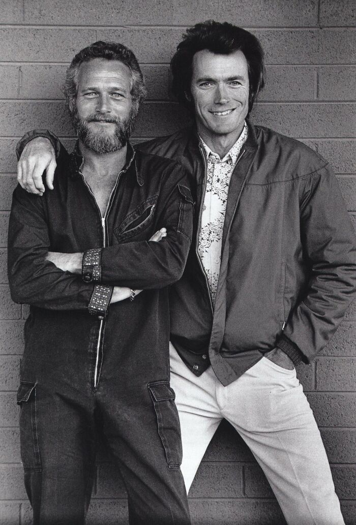 Paul Newman y Clint Eastwood