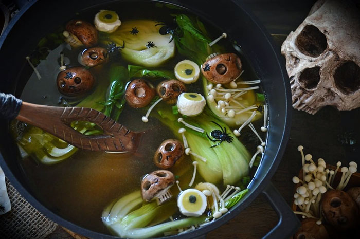 Esta es una sopa de miso de verduras mejorada