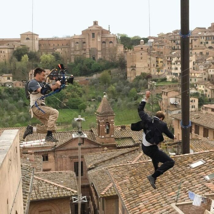 Tras las cámaras en Quantum Of Solace (2008)
