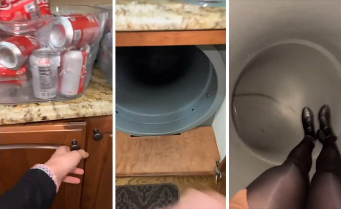 Permítanme salir deslizándome de la cocina
