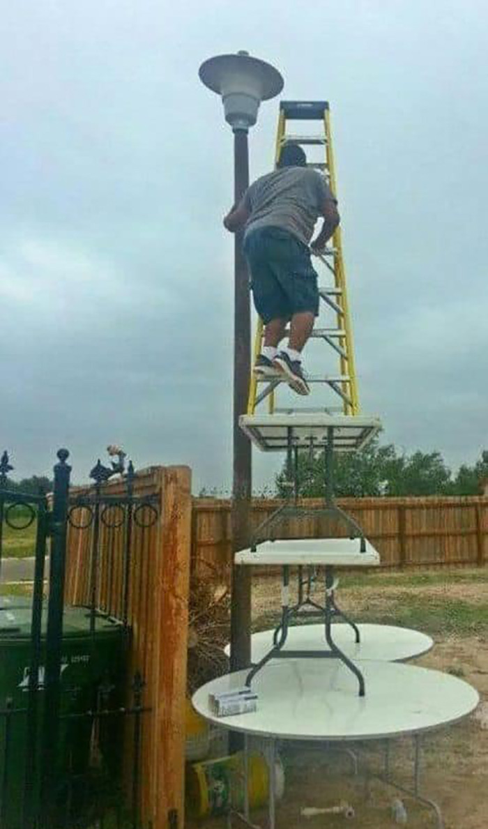 50 Times People Didn’t Give A Heck About OSHA Safety Regulations And Did What They Had To Do, As Shared On This Facebook Group