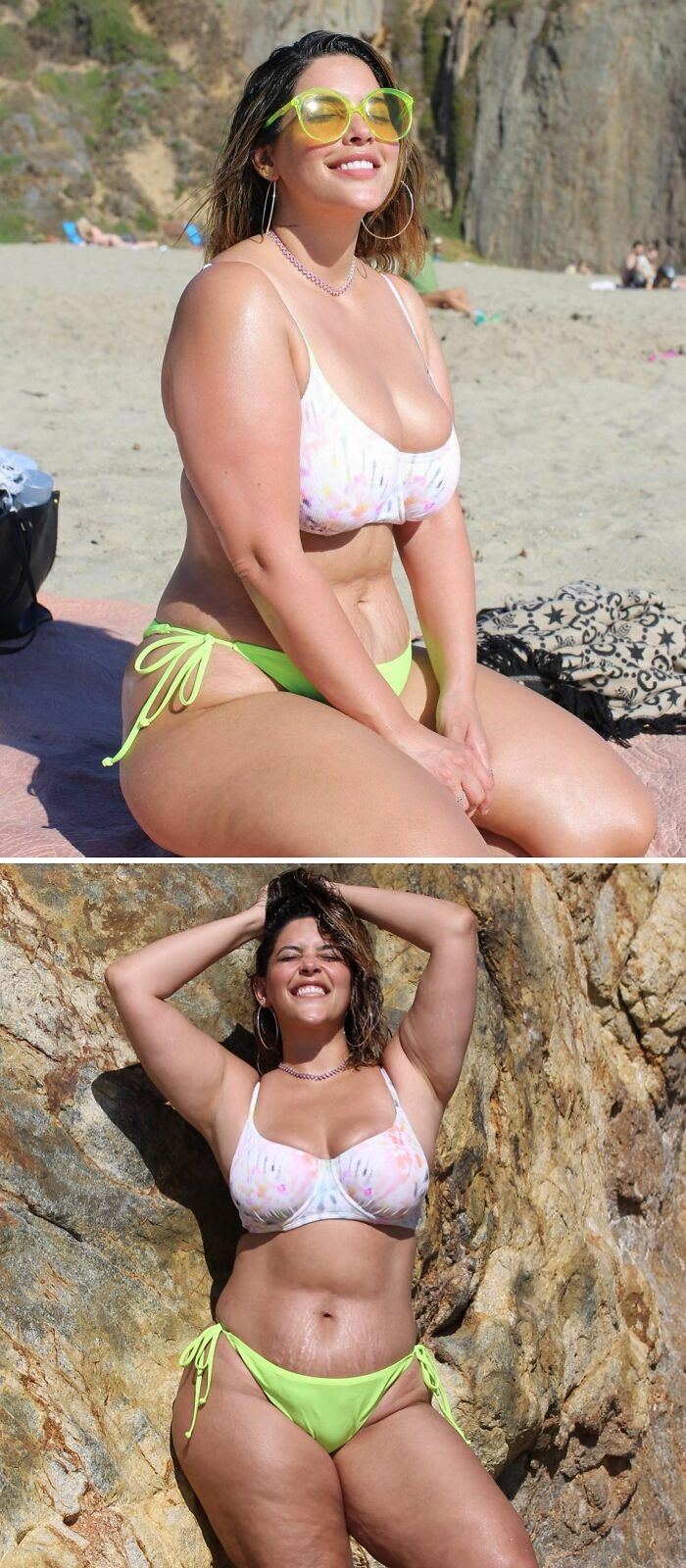 Cuando la modelo Denise Bidot nos regaló este lema de 2022 "Estrías, celulitis, michelines, ¿a quién le importa?"