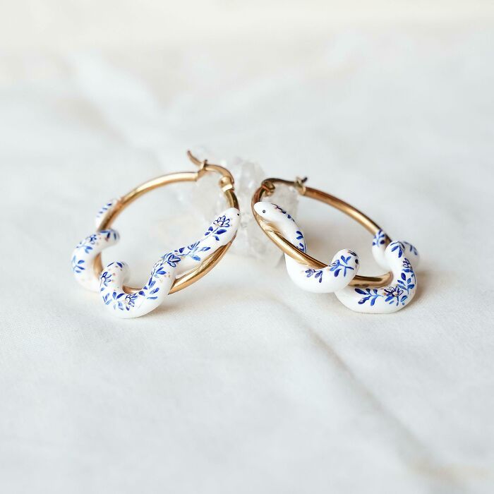 Pendientes de serpiente
