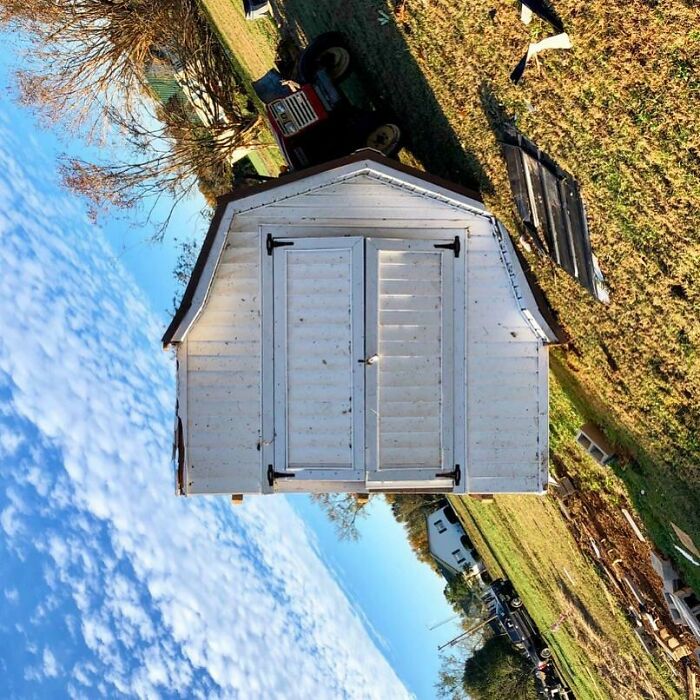 Tomé una foto después de un tornado en Gum Creek, Tennessee