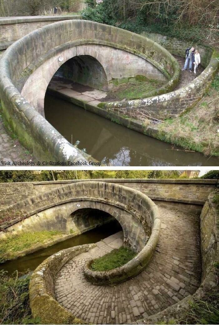 Este hermoso puente de piedra