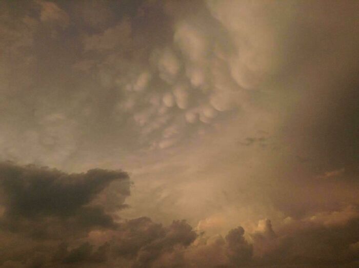El cielo parecía un cuadro renacentista