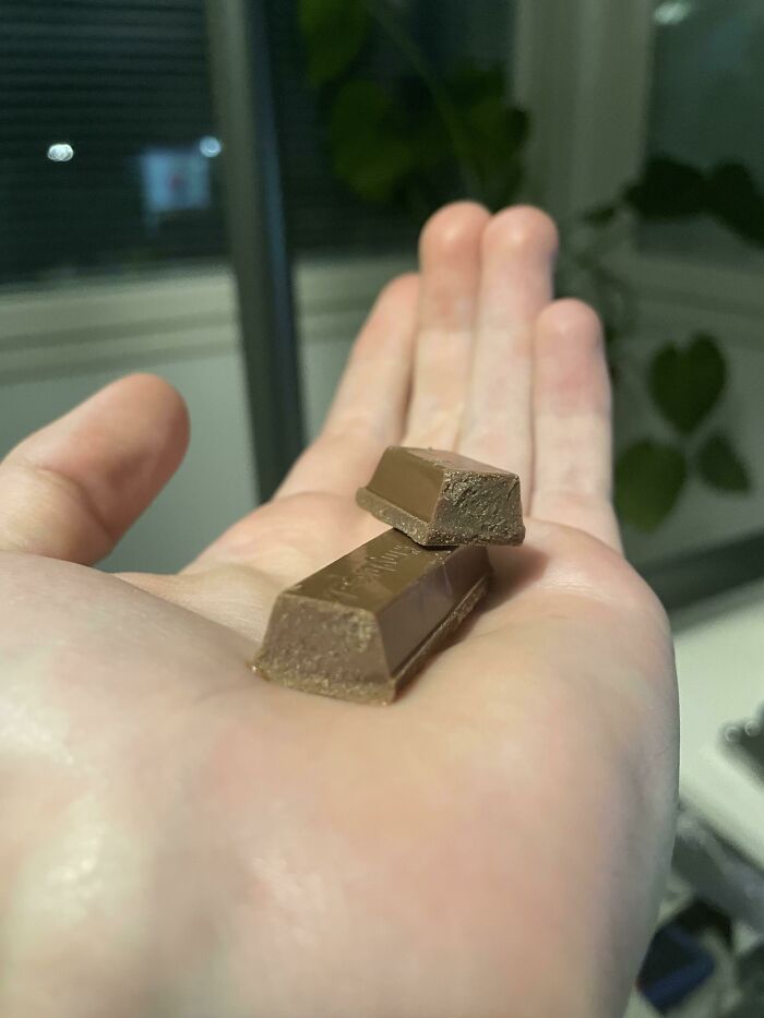 Un Kit Kat sin la oblea