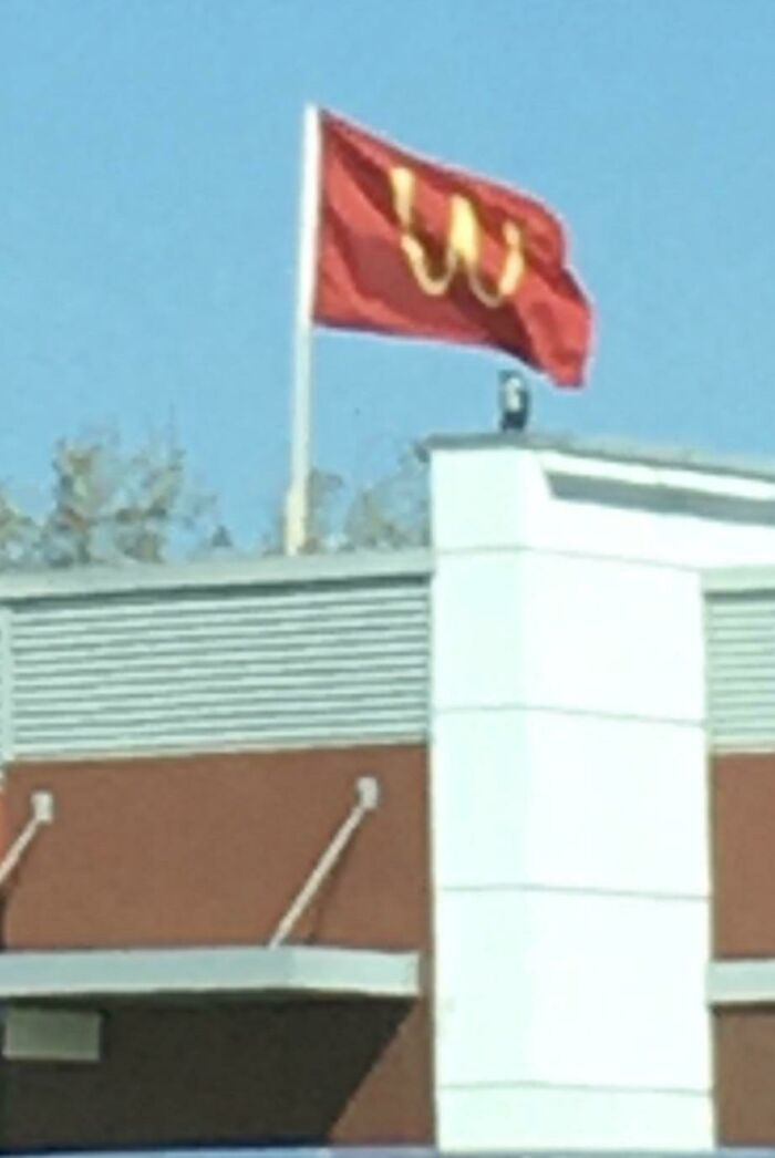 “¡Ya colgué la bandera!”