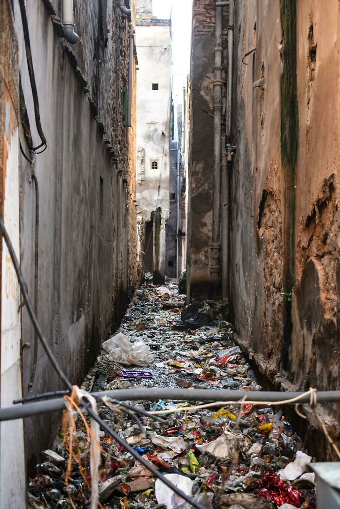 Callejón en la India