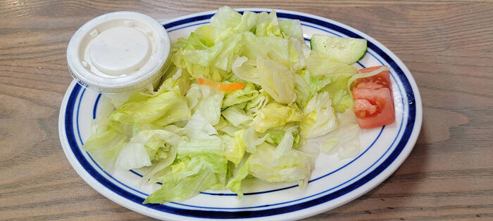 Esta ensalada de 10 dólares que pedí en un restaurante 