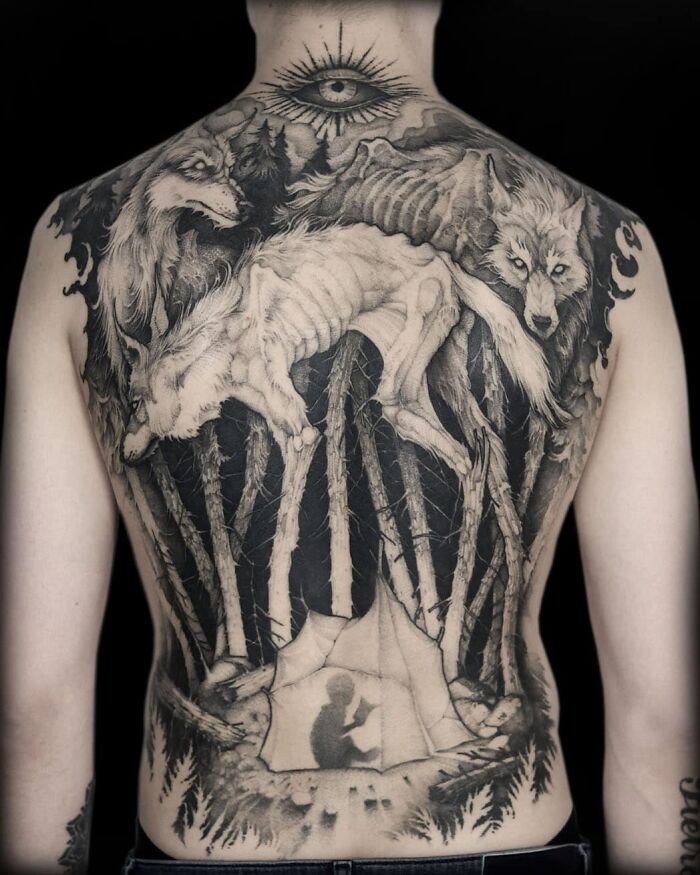 Tatuaje hecho por Piotr Bemben