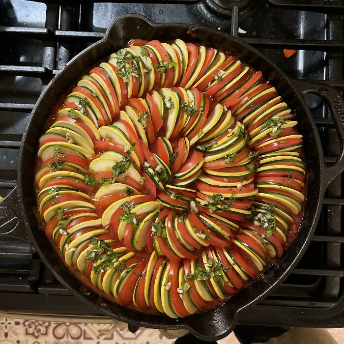 El Ratatouille que acabo de hacer