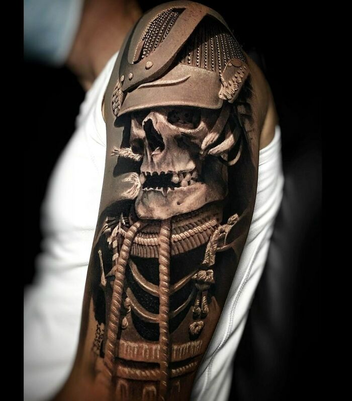 Samurai realista hecho por Ivankacollado en Annecy | Francia
