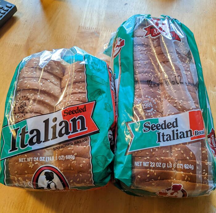 Más masa para menos pan. Gracias tía Millie