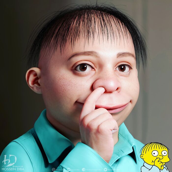 Rafa Gorgori de Los Simpson