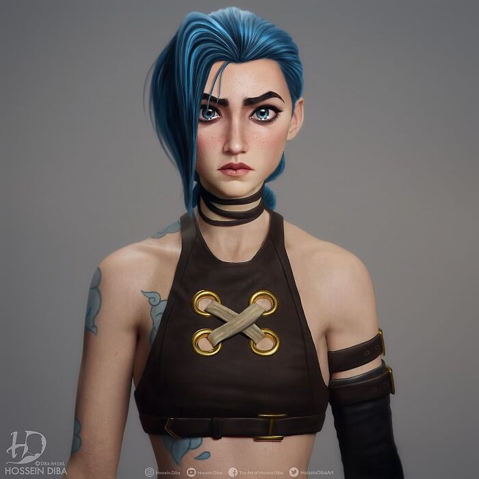Jinx de Arcane : League Of Legends
